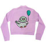 Balloon Pigeon Cropped Cardigan