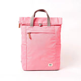 Pink Recycled Canvas Backpack