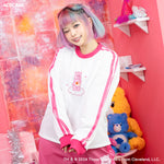 ACDC Rag Long Sleeved T-Shirt - Japanese Import - Pink Care Bear