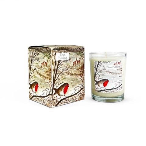 Plum Pudding Candle