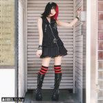ACDC Rag Dress - Japanese Import - Punk Zip Dress