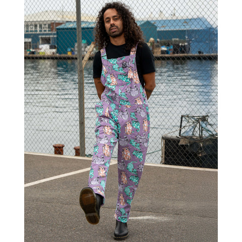Purrfect Cats Stretch Dungarees