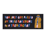 Bumper Sticker - Three Raccoons