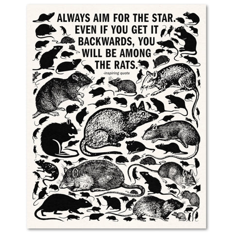 8" x 10" Print - The Rats