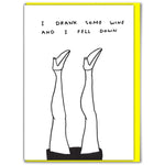David Shrigley Card - Wine