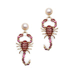 Scorpion Drop Earrings