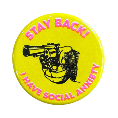 Pin Badge  -  Social Anxiety