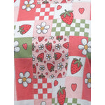 Strawberry Picnic Cropped Boxy Tee