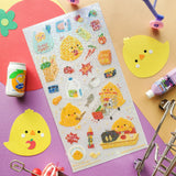 Sticker Sheet - Supermarket Chicks