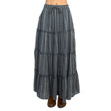 Tiered Maxi Skirt