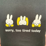 Miffy T-Shirt - Too Tired