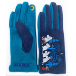 Moomin Gloves - Blue Forest