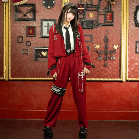 ACDC Rag Jacket - Japanese Import - Vampire (Red/Black)