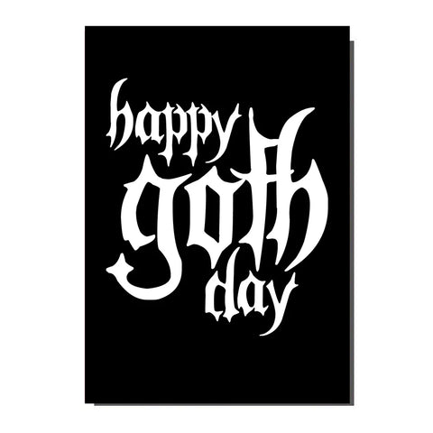 Goth Day Card