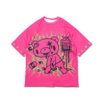ACDC Rag Ring Huge T-Shirt - Japanese Import - Gloomy Bear - Pink