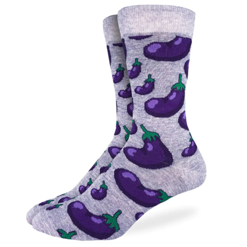 Mens Socks - Aubergine