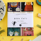 Tea Towel - Book Cats