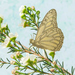 Brass Plant Ornament - Butterfly
