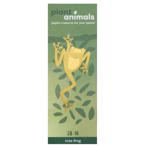 Brass Plant Ornament - Frog