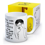 David Shrigley Mug - Bunch of Twats