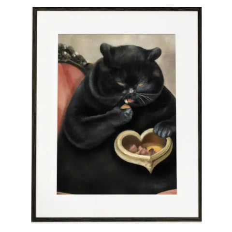10"x8" Print - Candy Cat