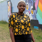 Celestial Sun & Moon Boxy Tee