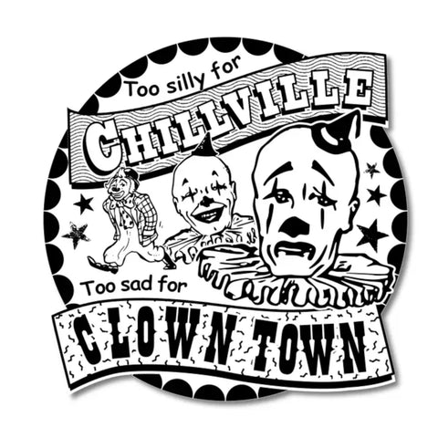 Sticker - Clown Town