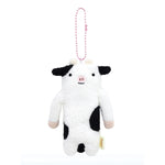 Plush Friends - Cow Keychain