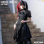 ACDC Rag Dress - Japanese Import - Black Cross