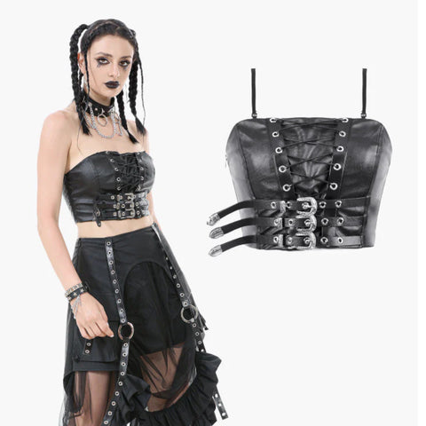 Belted Corset Top