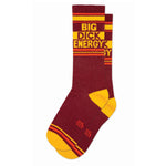 big dick energy fun slogan socks giant kitten leeds