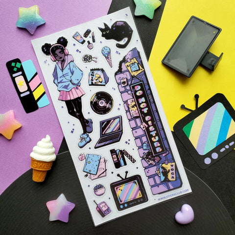 Sticker Sheet - Do Not Disturb