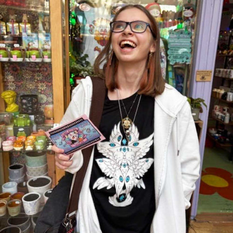 Giant Kitten x Leeds Arts Uni T-Shirt Collab. Seraphim Cat. Winner!