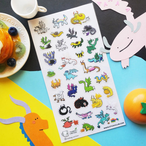 Sticker Sheet - Fired Up Hybrids