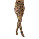 Hand Printed Tights - Colour Pop Floral