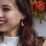 Fox Drop Earrings
