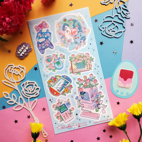 Sticker Sheet - Gaming Wonderland