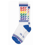 gay rainbow slogan socks giant kitten leeds