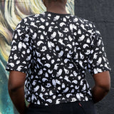 Ghosties Cropped Boxy Tee