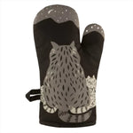 raccoon oven glove back