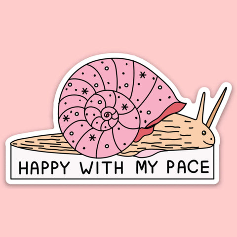 Sticker - Happy With My Pace