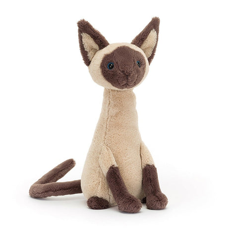 jellycat iris siamese cat 