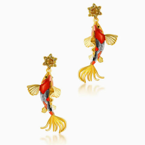 Koi Fish Earrings