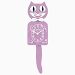 lilac kit kat clock