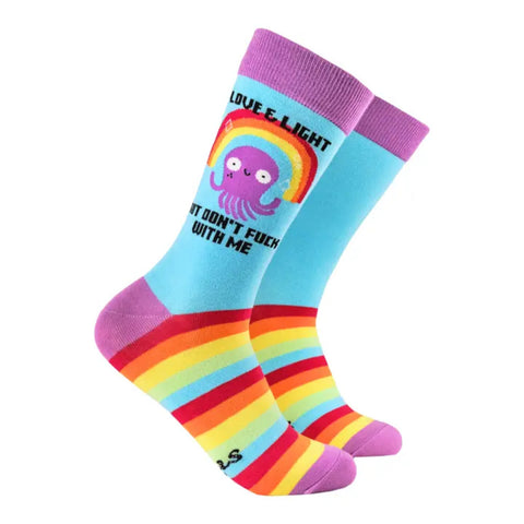 Womens Socks - Love & Light