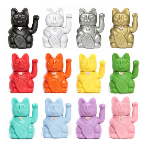 Waving Lucky Cat - Assorted Colours