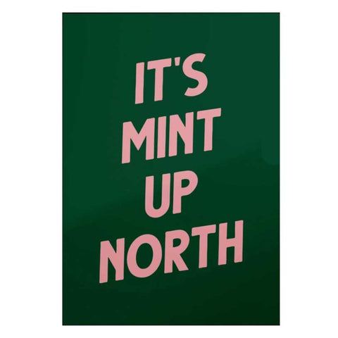 mint up north print