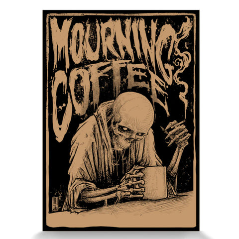 A4 Print - Mourning Coffee