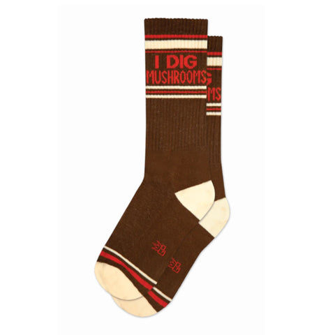 i dig mushrooms socks giant kitten leeds