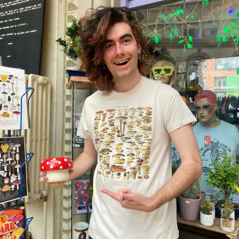 mushroom t-shirt